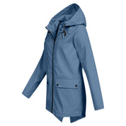 Women's Waterproof Windbreaker Jacket with Hood