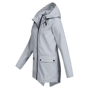Women's Waterproof Windbreaker Jacket with Hood