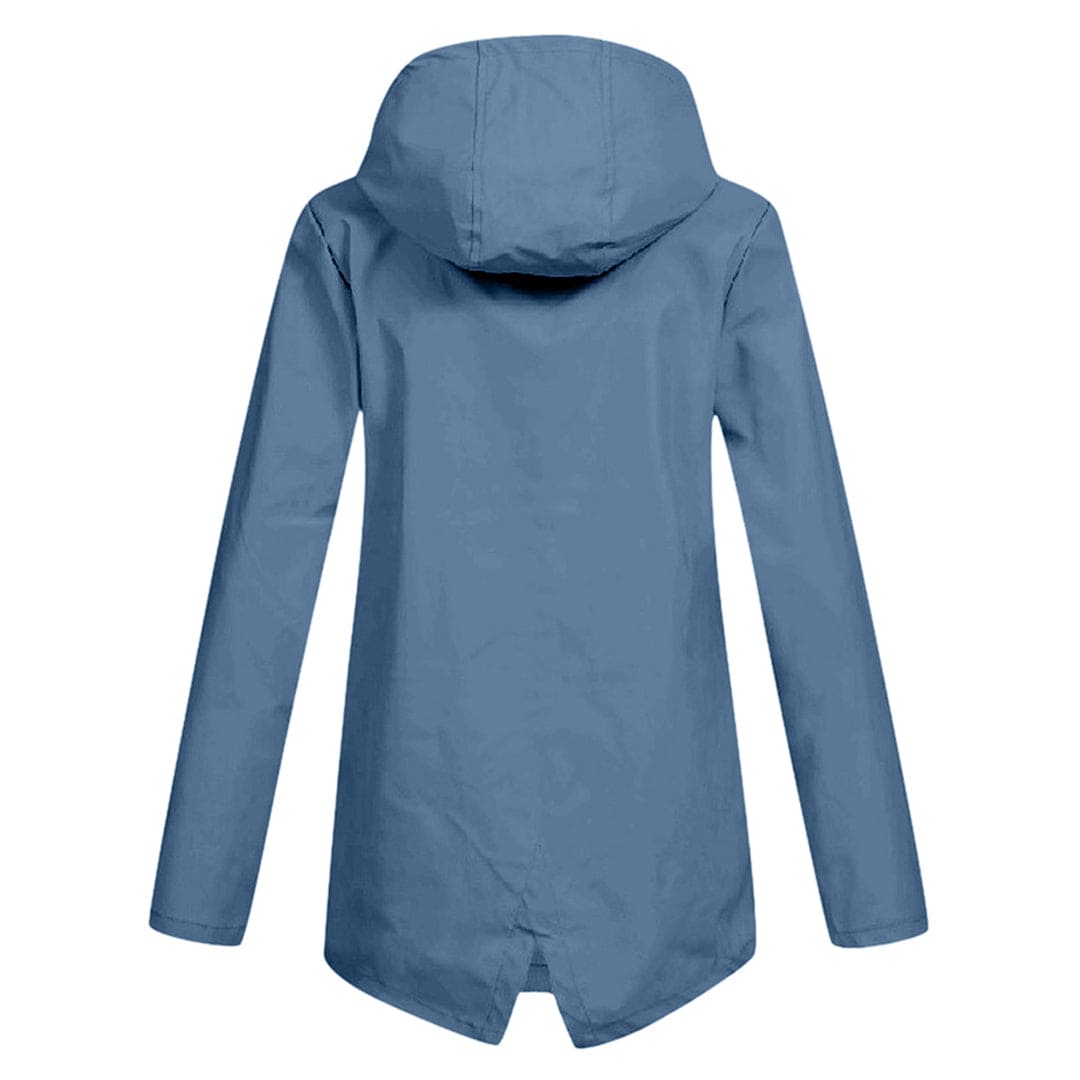 Women's Waterproof Windbreaker Jacket with Hood