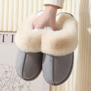 Women's Plush Indoor Slippers with Soft Lining and Cozy Comfort
