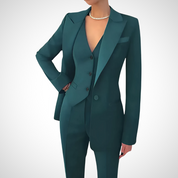 Women's Three-Piece Suit with Tailored Fit